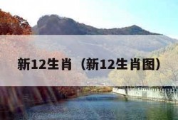 新12生肖（新12生肖图）