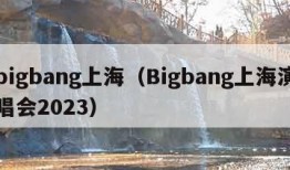 bigbang上海（Bigbang上海演唱会2023）