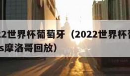 2022世界杯葡萄牙（2022世界杯葡萄牙vs摩洛哥回放）