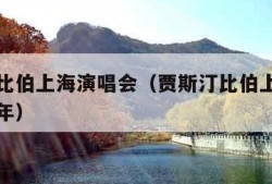 贾斯汀比伯上海演唱会（贾斯汀比伯上海演唱会是哪年）