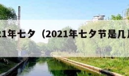 2021年七夕（2021年七夕节是几月几日）