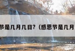 万圣节是几月几日?（感恩节是几月几日）