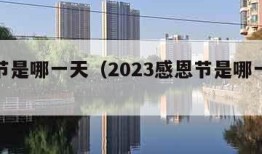 感恩节是哪一天（2023感恩节是哪一天啊）